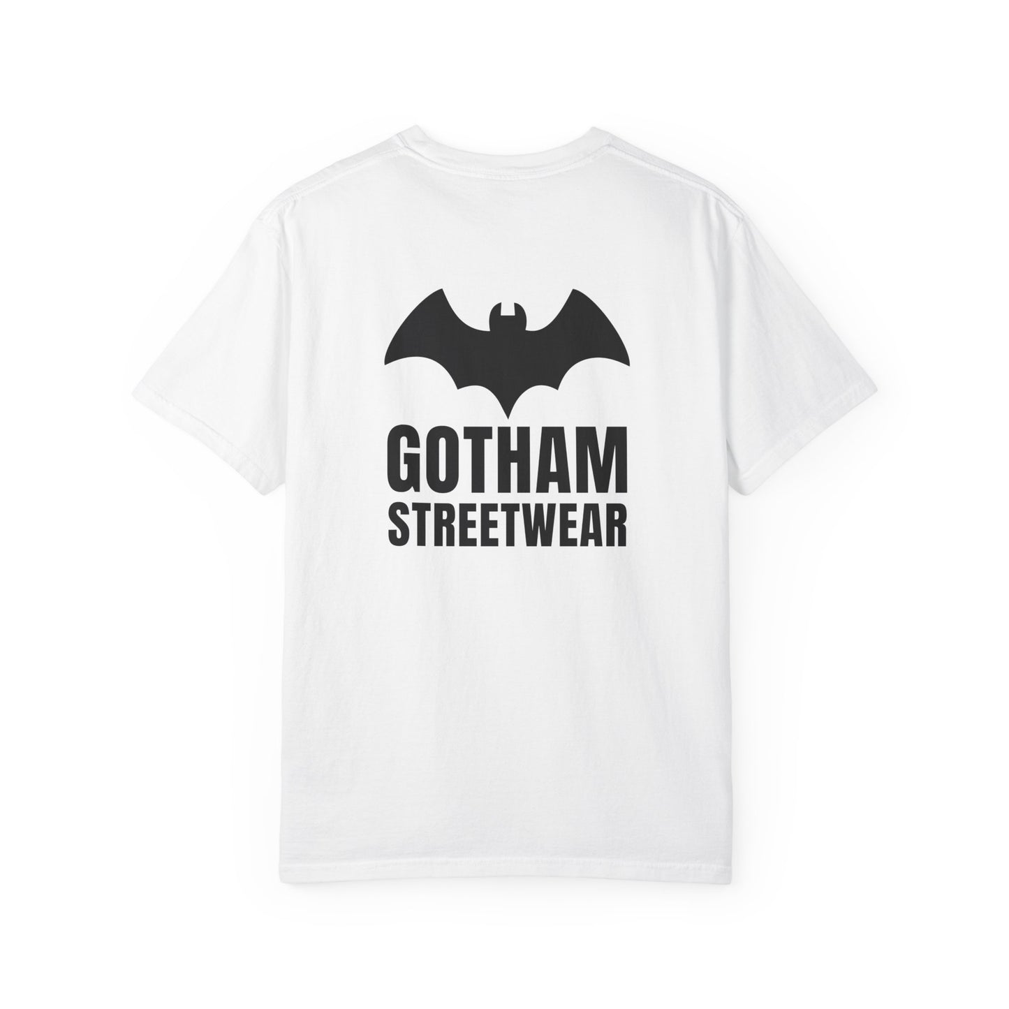 Gotham Streetwear Collection - Dahe saint Luis Unisex T-Shirt with Bat Design - Dahe Saint Luis