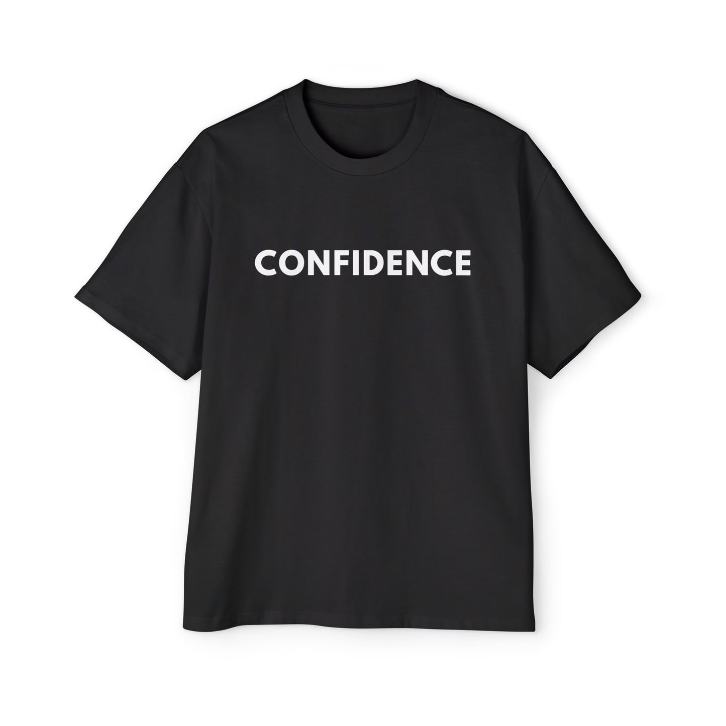 Confidence Oversized Tee for Men - Stylish and Comfortable Casual Wear - Dahe Saint Luis