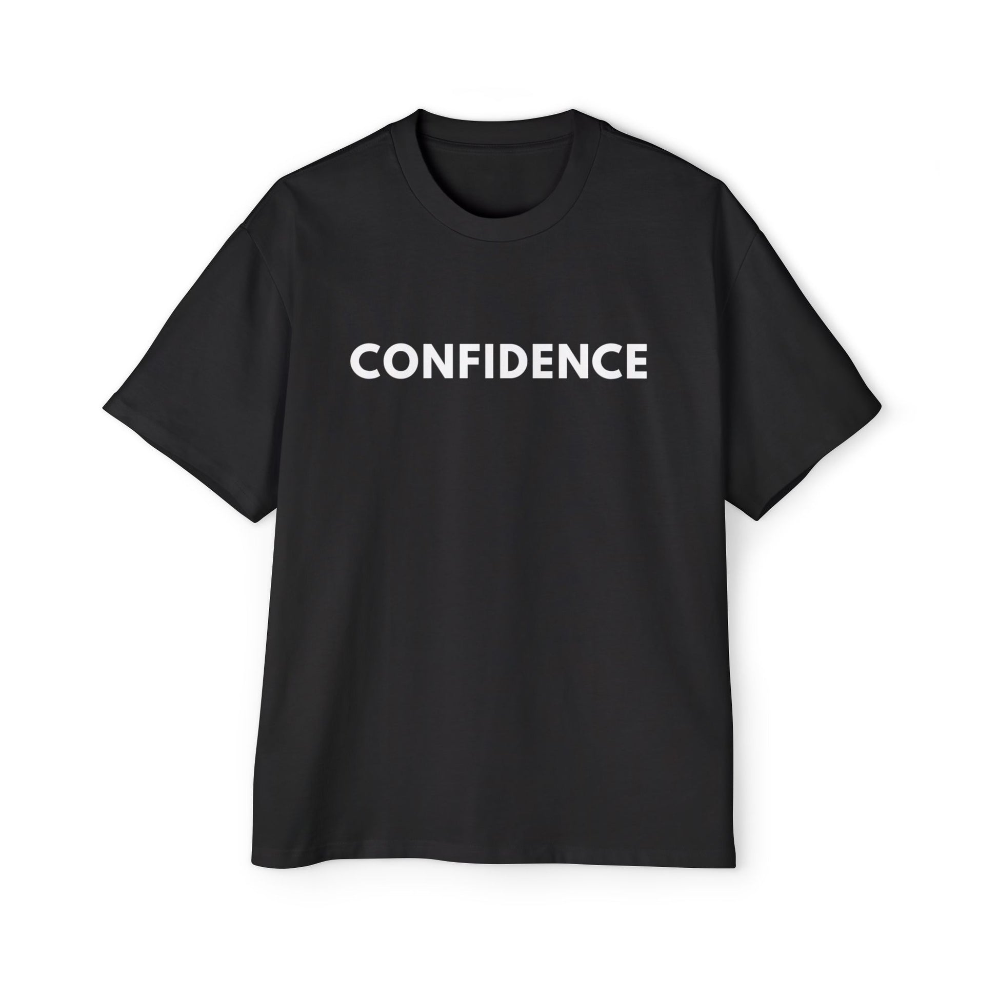 Confidence Oversized Tee for Men - Stylish and Comfortable Casual Wear - Dahe Saint Luis 